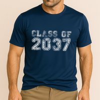 Class Of 2037 Grow With Me First Day Of School Graduation Performance Shirt