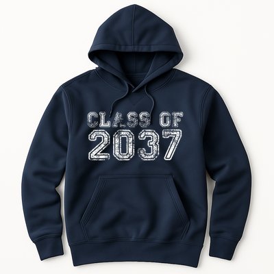 Class Of 2037 Grow With Me First Day Of School Graduation Hoodie