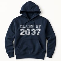 Class Of 2037 Grow With Me First Day Of School Graduation Hoodie