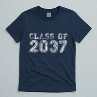 Class Of 2037 Grow With Me First Day Of School Graduation T-Shirt