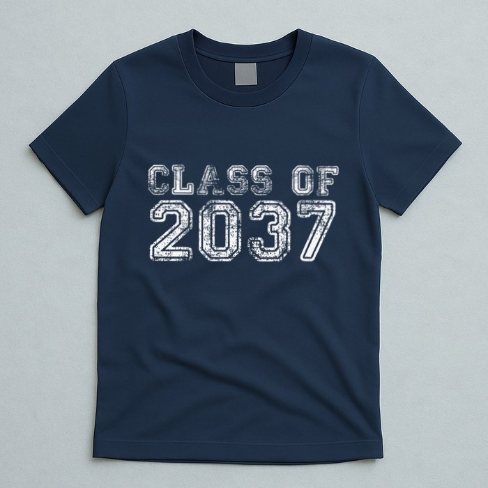 Class Of 2037 Grow With Me First Day Of School Graduation T-Shirt