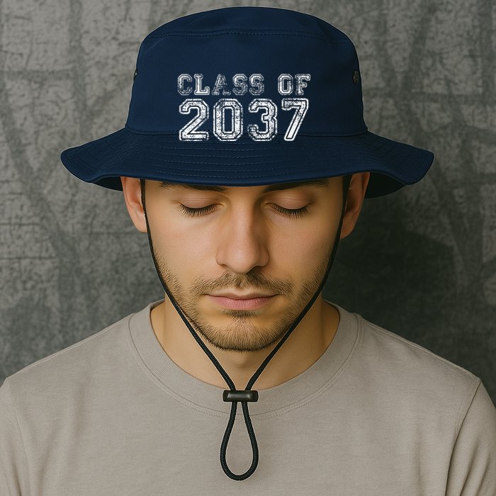 Class Of 2037 Grow With Me First Day Of School Graduation Bucket Hat
