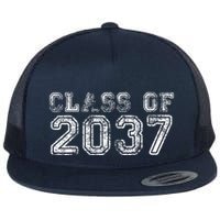 Class Of 2037 Grow With Me First Day Of School Graduation Flatbill Hat