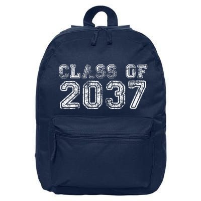 Class Of 2037 Grow With Me First Day Of School Graduation 16 in Basic Backpack