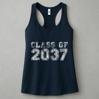 Class Of 2037 Grow With Me First Day Of School Graduation Womens Tank Top
