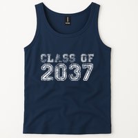 Class Of 2037 Grow With Me First Day Of School Graduation Tank Top