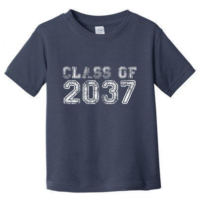 Class Of 2037 Grow With Me First Day Of School Graduation Toddler T-Shirt