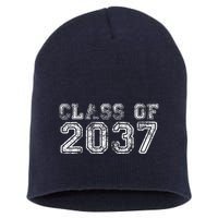 Class Of 2037 Grow With Me First Day Of School Graduation Short Acrylic Beanie