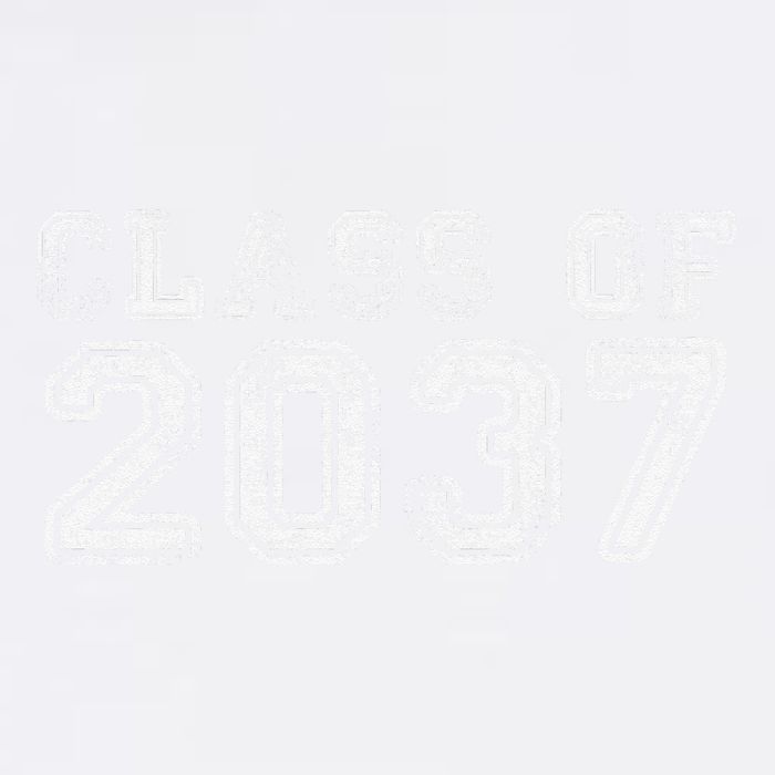 Class Of 2037 Grow With Me First Day Of School Graduation Garment-Dyed Sweatshirt