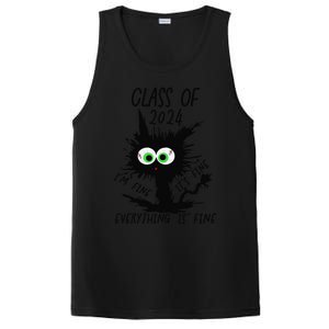 Class Of 2024 Funny Cute PosiCharge Competitor Tank