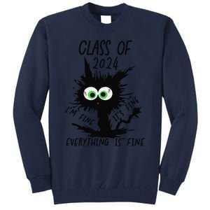 Class Of 2024 Funny Cute Tall Sweatshirt