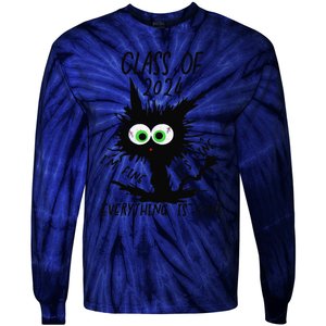 Class Of 2024 Funny Cute Tie-Dye Long Sleeve Shirt