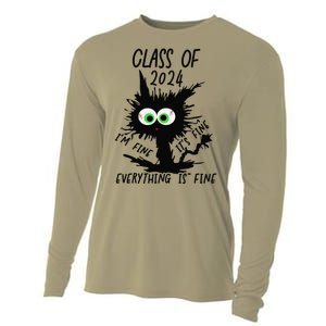 Class Of 2024 Funny Cute Cooling Performance Long Sleeve Crew