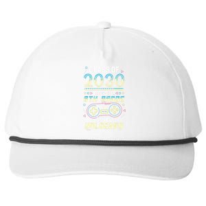 Class Of 2030 Gaming 6th Grade Level Unlocked Back To School Snapback Five-Panel Rope Hat