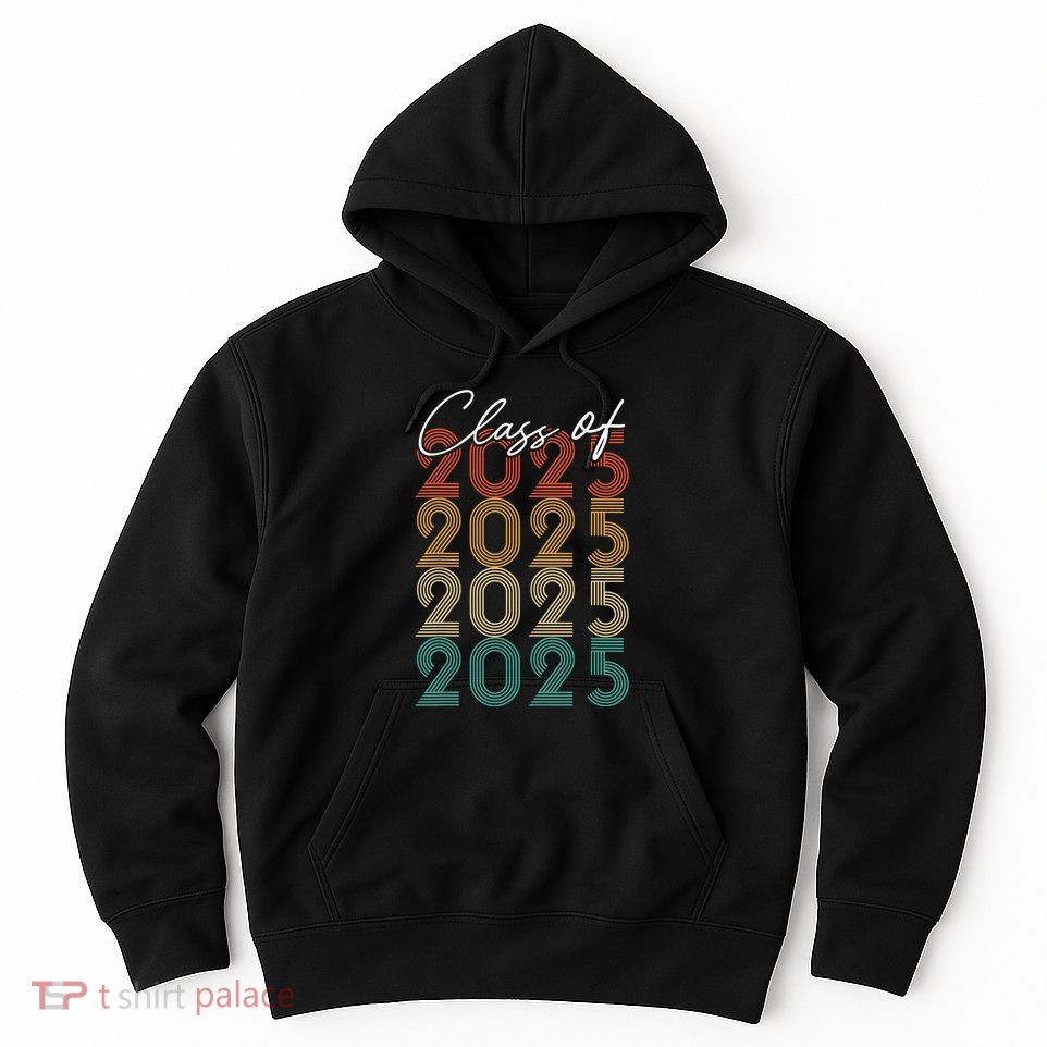 Class Of 2025 Vintage Senior 2025 Hoodie