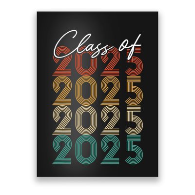 Class Of 2025 Vintage Senior 2025 Poster