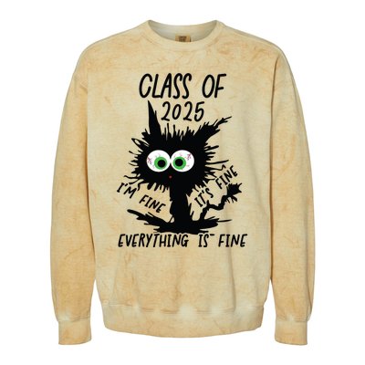 Class Of 2025 Colorblast Crewneck Sweatshirt