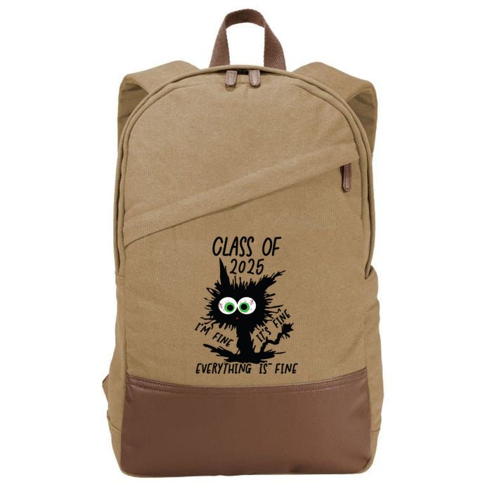 Class Of 2025 Cotton Canvas Backpack