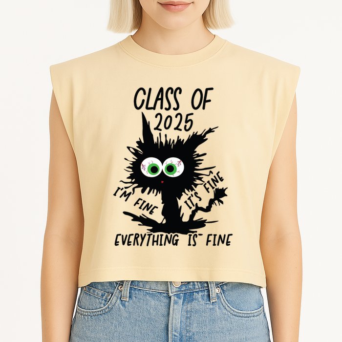 Class Of 2025 Garment-Dyed Women's Muscle Tee