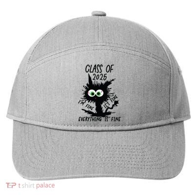 Class Of 2025 7-Panel Snapback Hat