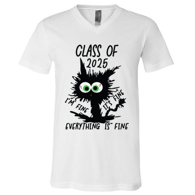 Class Of 2025 V-Neck T-Shirt