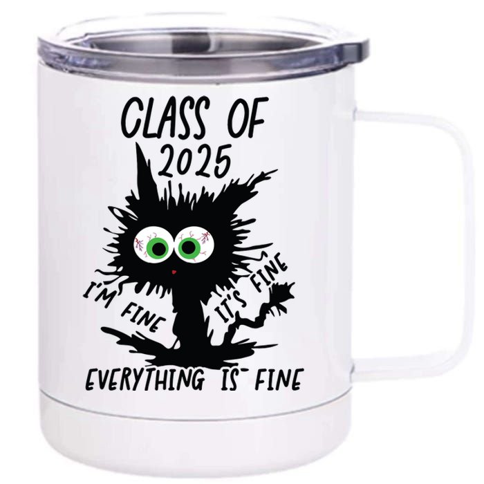 Class Of 2025 12 oz Stainless Steel Tumbler Cup