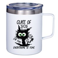 Class Of 2025 12oz Stainless Steel Coffee Mug