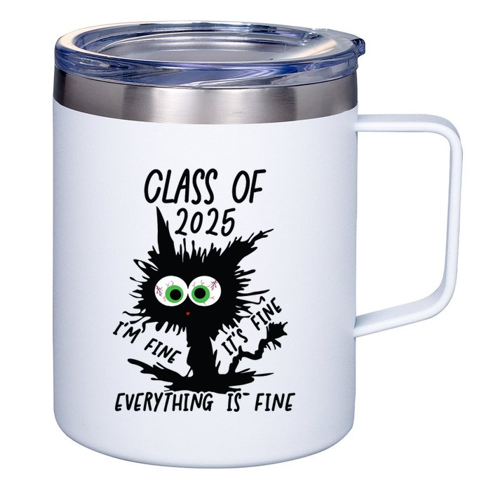 Class Of 2025 12oz Stainless Steel Coffee Mug