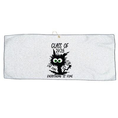 Class Of 2025 Large Microfiber Waffle Golf Towel