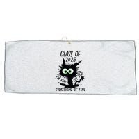 Class Of 2025 Large Microfiber Waffle Golf Towel
