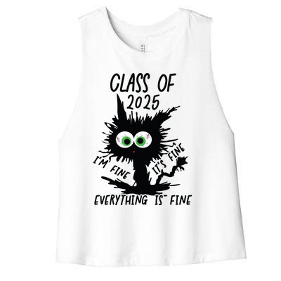 Class Of 2025 Women's Racerback Cropped Tank