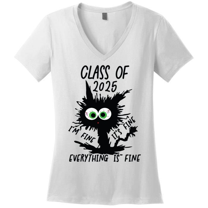 Class Of 2025 Women's V-Neck T-Shirt