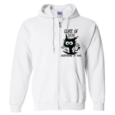 Class Of 2025 Full Zip Hoodie