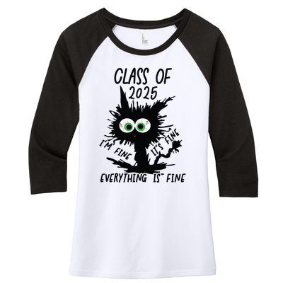 Class Of 2025 Women's Tri-Blend 3/4-Sleeve Raglan Shirt