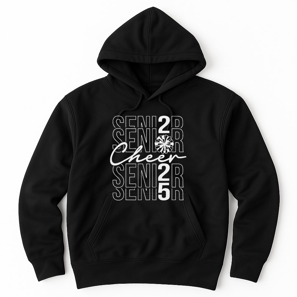 Class Of 2025 Senior Year Cheer Mom Senior 2025 Hoodie