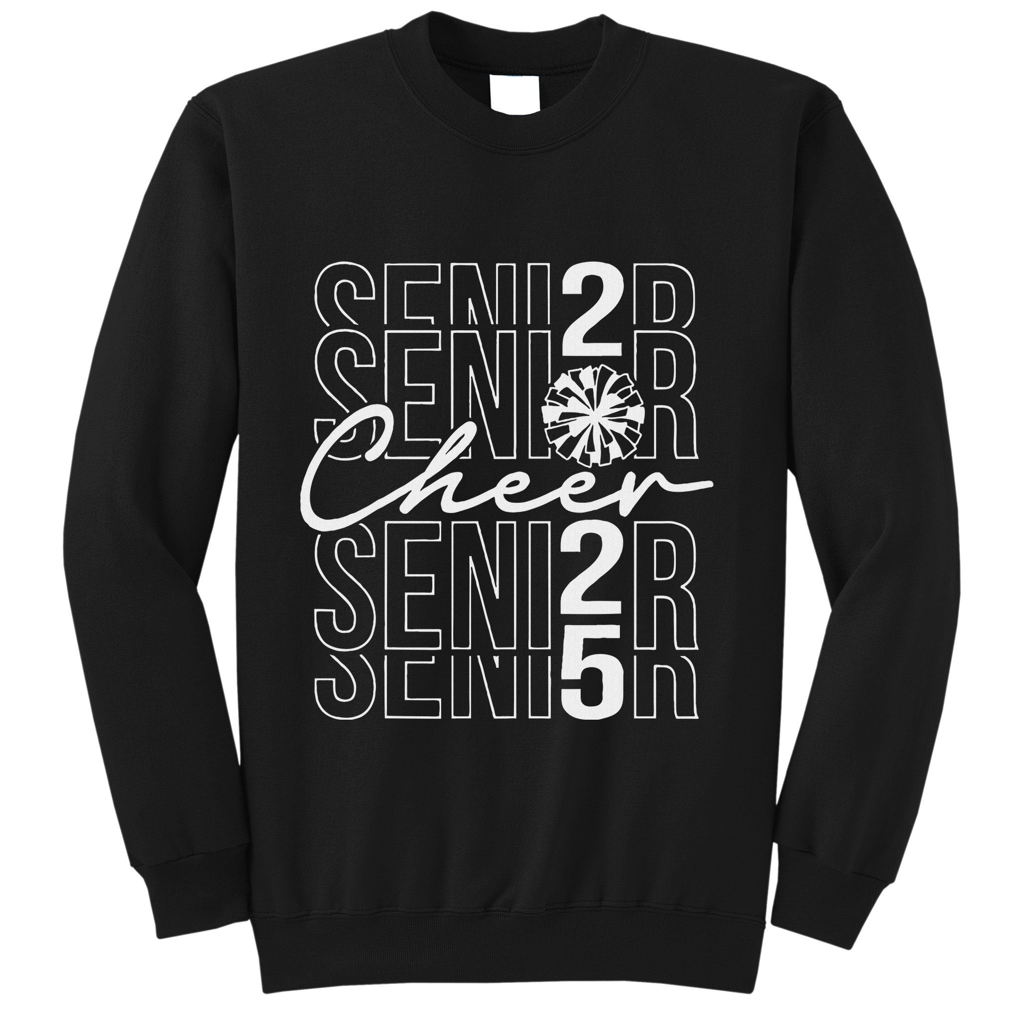 Class Of 2025 Senior Year Cheer Mom Senior 2025 Sweatshirt