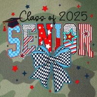 Class Of 2025 Coquette Senior 2025 Graduation Back To Legacy Tie Dye Trucker Hat