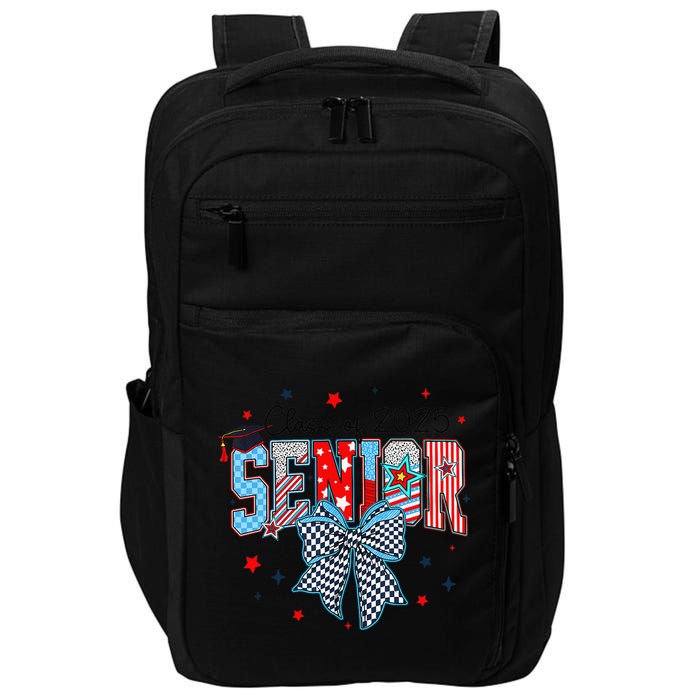 Class Of 2025 Coquette Senior 2025 Graduation Back To Impact Tech Backpack