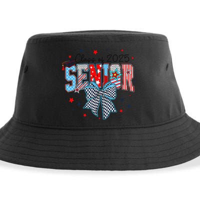 Class Of 2025 Coquette Senior 2025 Graduation Back To Sustainable Bucket Hat