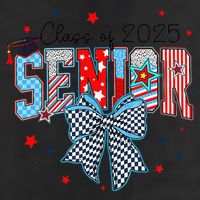 Class Of 2025 Coquette Senior 2025 Graduation Back To Microfiber Hand Towel