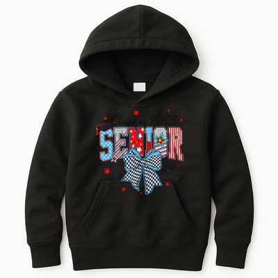 Class Of 2025 Coquette Senior 2025 Graduation Back To Kids Hoodie