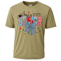 Class Of 2025 Coquette Senior 2025 Graduation Back To Cooling Performance Crew T-Shirt