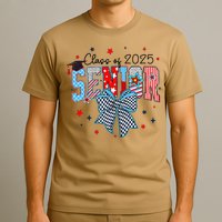 Class Of 2025 Coquette Senior 2025 Graduation Back To T-Shirt