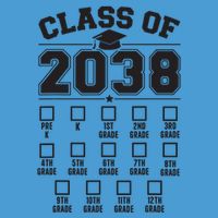 Class Of 2038 Grow With Me Checklist Prek To 12th Grade Tie Dye Hoodie