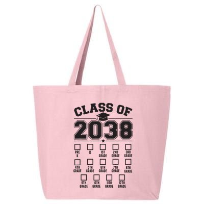 Class Of 2038 Grow With Me Checklist Prek To 12th Grade 25L Jumbo Tote