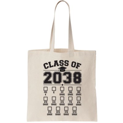 Class Of 2038 Grow With Me Checklist Prek To 12th Grade Bag