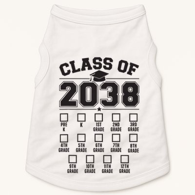 Class Of 2038 Grow With Me Checklist Prek To 12th Grade Doggie Tank
