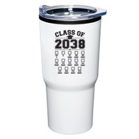 Class Of 2038 Grow With Me Checklist Prek To 12th Grade Tumbler