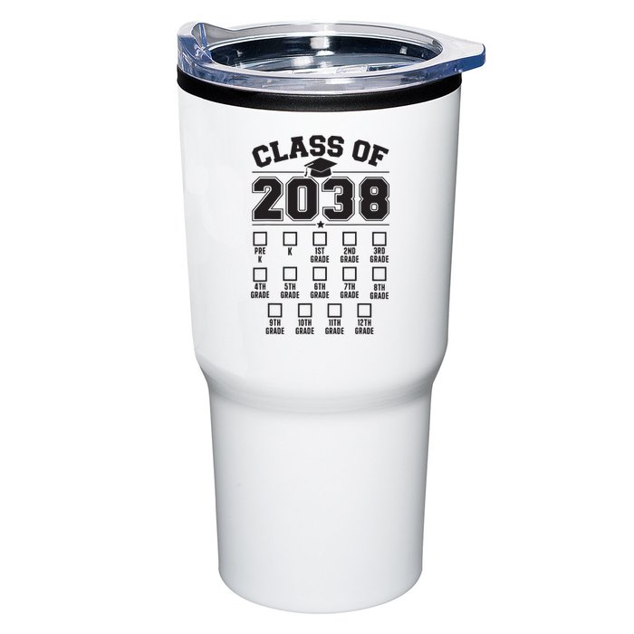 Class Of 2038 Grow With Me Checklist Prek To 12th Grade Tumbler