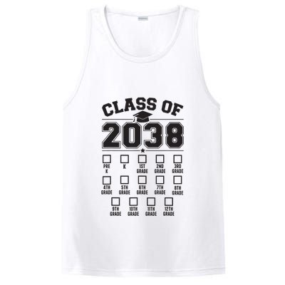 Class Of 2038 Grow With Me Checklist Prek To 12th Grade PosiCharge Competitor Tank
